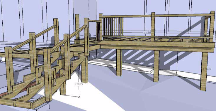 plans for raised decking