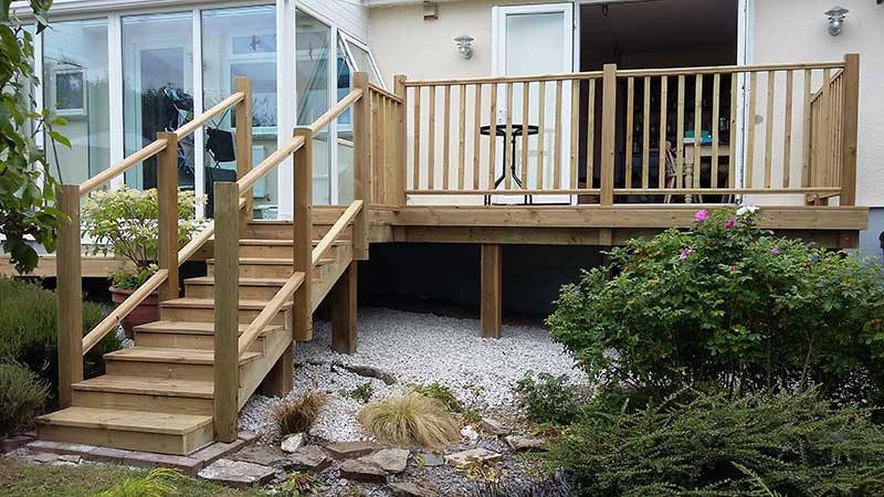raised deck