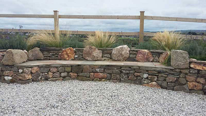 stone seat