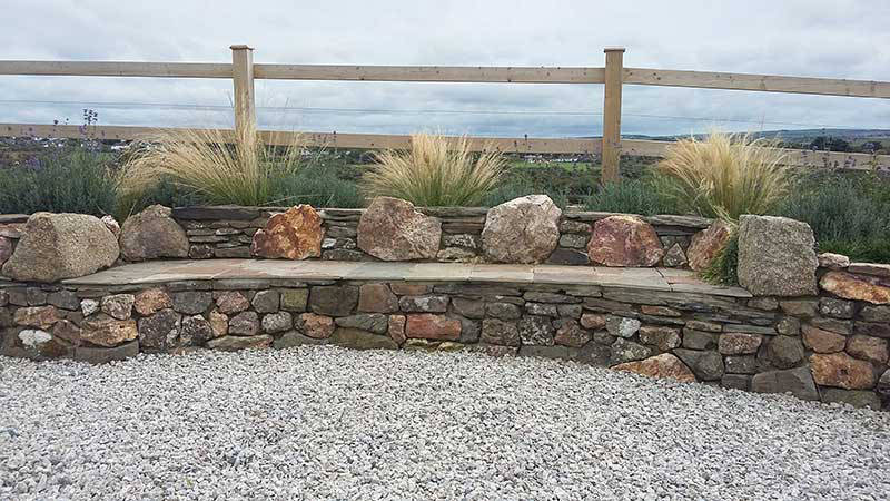 stone seat