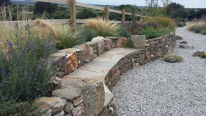 stone seat