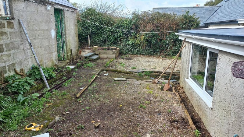 garden before
