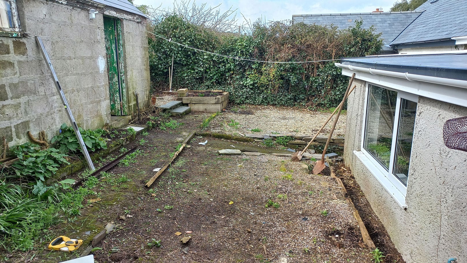 garden before
