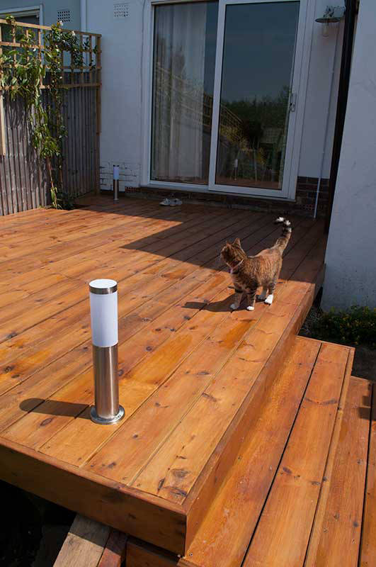 raised deck
